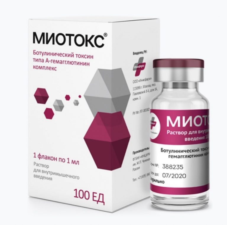 Миотокс 100 ед — Витанта